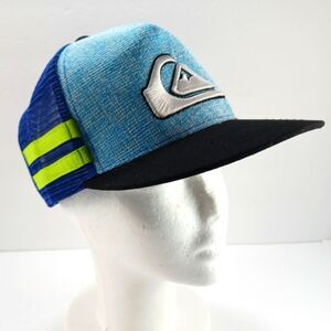 NWOT Quicksilver Trucker Mens OS Colorblock Branded.............................